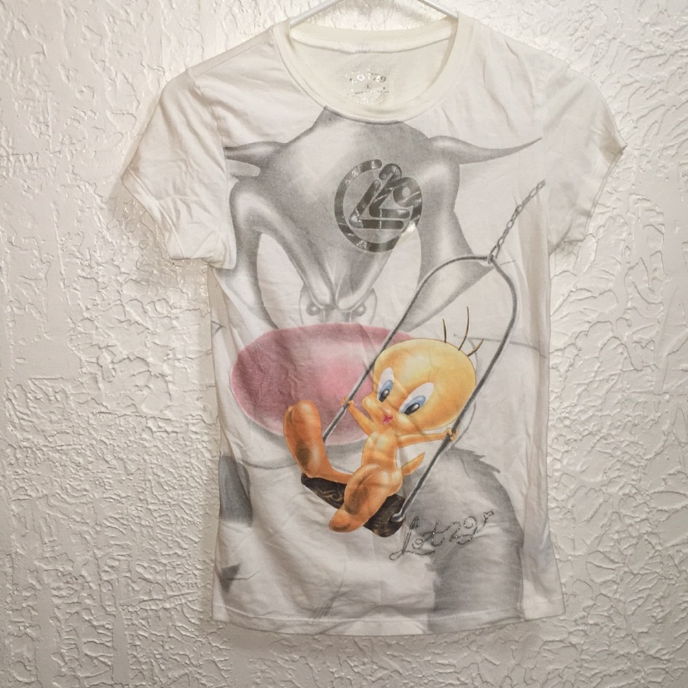 Tweety top by lot29 in size L